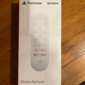 PlayStation media remote